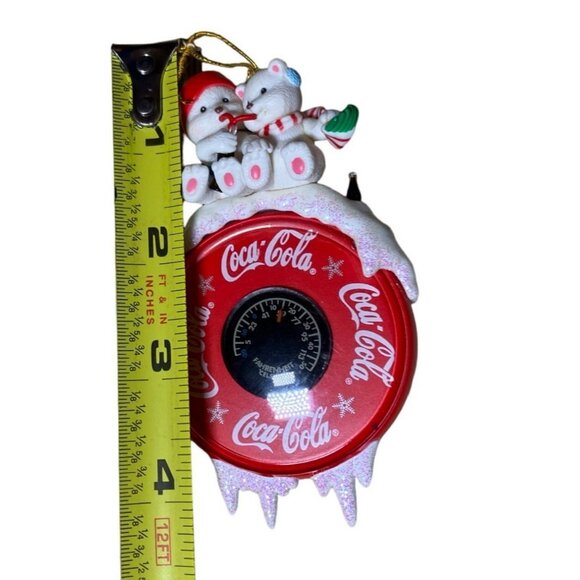 Enesco Coca Cola, The Forecast calls for COKE Thermostat Ornament - Picture 15 of 15